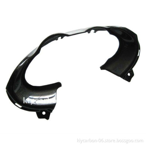 Carbon fiber parts motorcycle dash panel